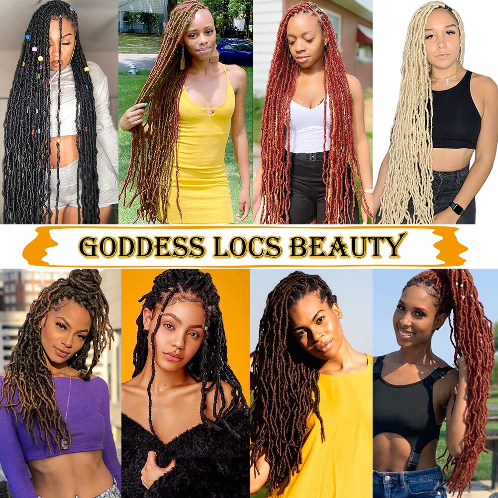 Curly Wave Soft Locs Crochet Braids - LA FEMME LOGA