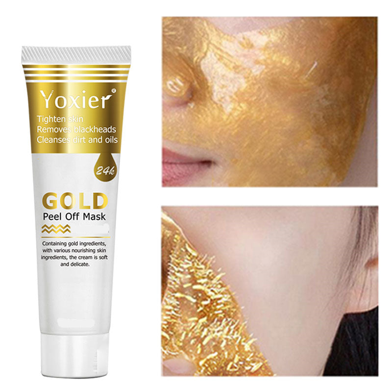 Collagen Gold Peeling Face Mask Hydrating Remove Blackheads Acne Oil Brighten Anti-Oxidation Anti-Aging Skin Care - LA FEMME LOGA