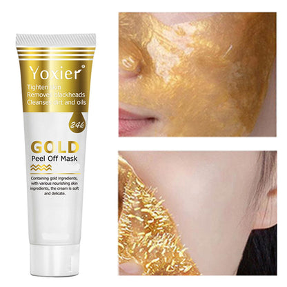 Collagen Gold Peeling Face Mask Hydrating Remove Blackheads Acne Oil Brighten Anti-Oxidation Anti-Aging Skin Care - LA FEMME LOGA